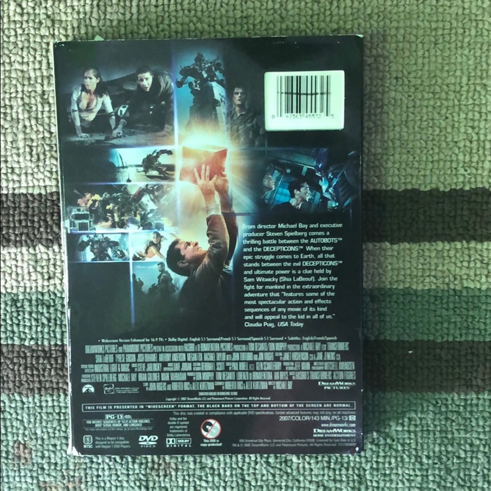 Transformers DVD - Picture 2 of 5